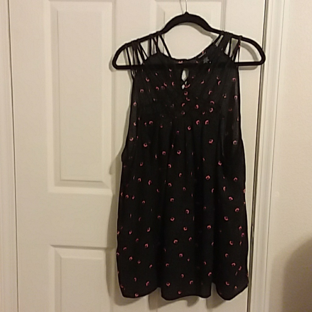 Torrid strappy neck tank top